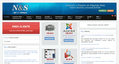 Desktop Screenshot of netandsoftware.es