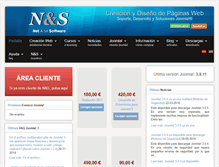 Tablet Screenshot of netandsoftware.es